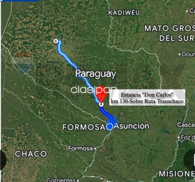 Estancia c/ 669 hectareas s/ruta transchaco km 130 dpto.pdte hayes-benjamin aceval, foto 2