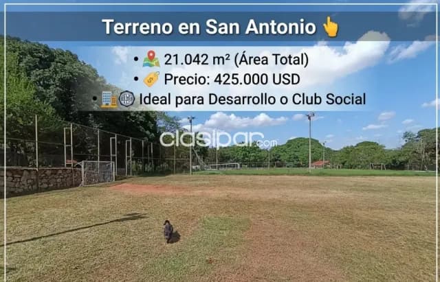 Terreno en san antonio 21.042m2 ideal para desarrollo o club social — foto 3