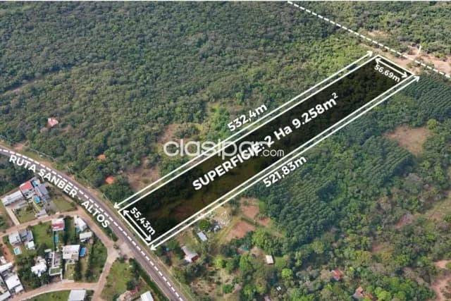 Terreno en venta con frente estrategico sobre ruta san ber altos, foto 5