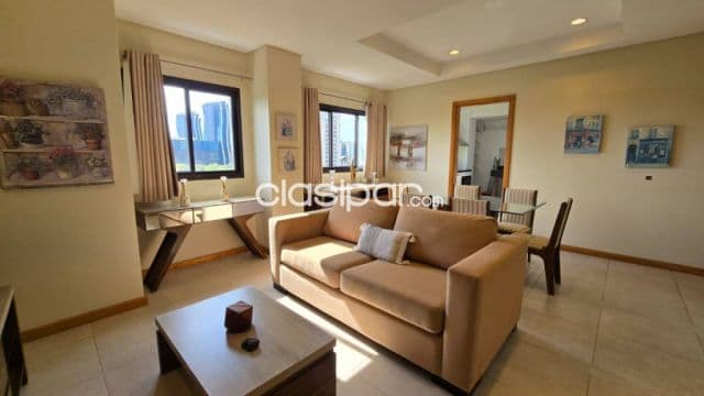 Departamento amoblado 1 dormitorio zona paseo la galería asuncion — foto 1