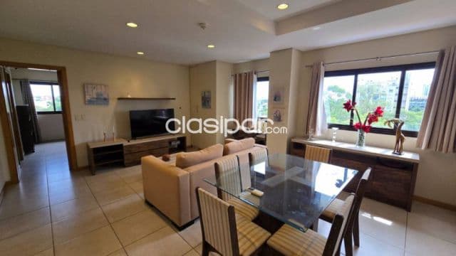 Departamento amoblado 1 dormitorio zona paseo la galería asuncion