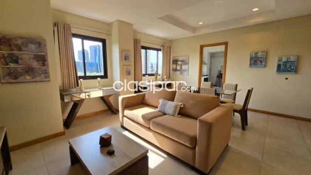 Departamento amoblado 1 dormitorio zona paseo la galería asuncion — foto 3