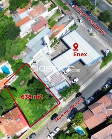 En venta terreno sobre Marcelo Onieva casi Primer Presidente — foto 2
