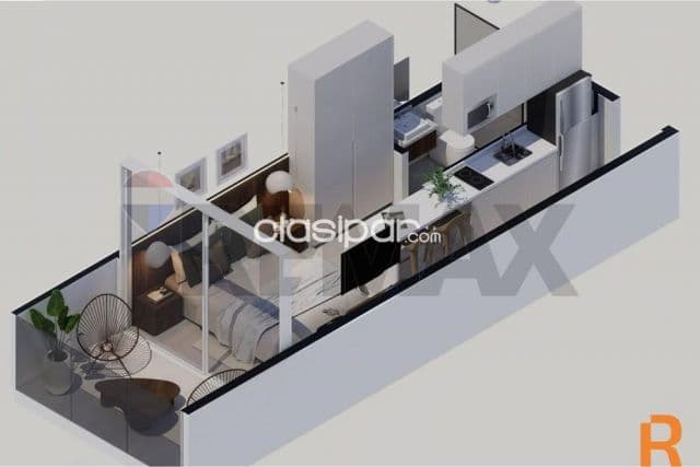 Monoambiente en venta en r andrade, Villa Morra