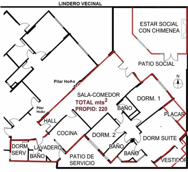 Dpto 3 Dormitorios 2 cocheras Edif Primavera Asunción
