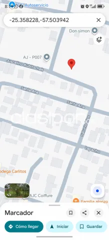 Dueño vende terreno en Barrio Las Flores de San Lorenzo a 9 cuadras de la fábrica de Niko, foto 2