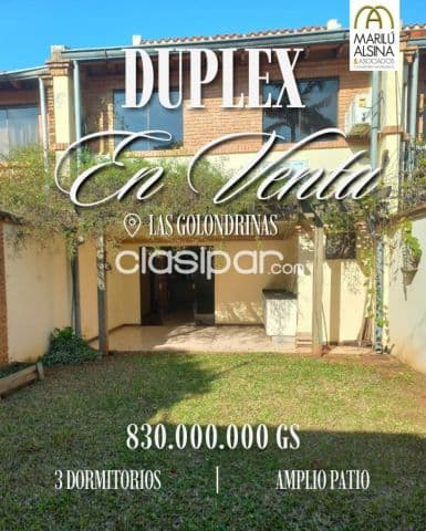 Lindo duplex en venta en las golondrinas