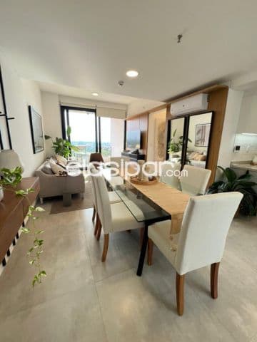 Departamento de 3 dormitorios sin muebles en Villa Morra