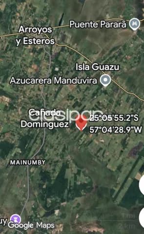 5ha.1/4 campo en arroyos y esteros - zona urundey — foto 3