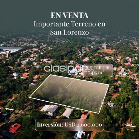 Imponente terreno en San Lorenzo, foto 1
