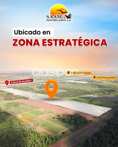 8 hectáreas en venta en km 20 acaray minga guazú, foto 5
