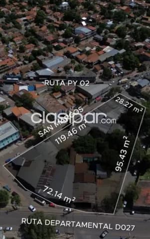 Importante terreno 5922 m² en San Lorenzo sobre ruta, foto 3