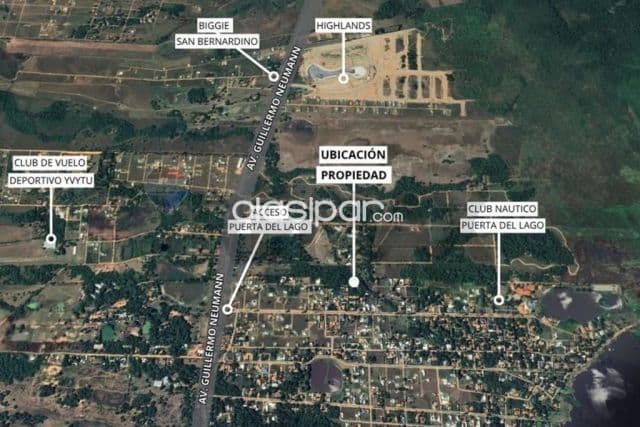 En Venta - Terreno -San Bernardino, Cordillera, Paraguay