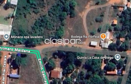 Espectacular terreno en capiata