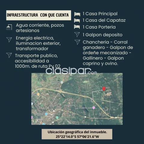 69 hectareas a minutos de caacupe — foto 3