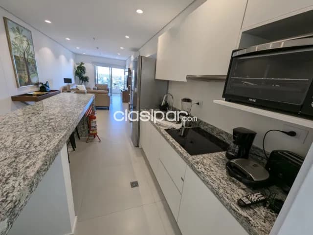 Departamento amoblado en asuncion barrio Herrera cod 6907, foto 5