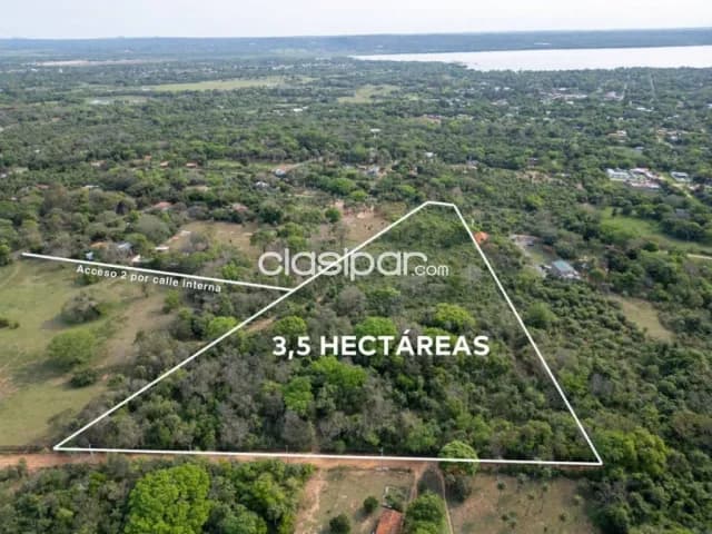 Terreno de 3,5 hectáreas con vista al lago ypacaraí — San Bernardino — foto 3