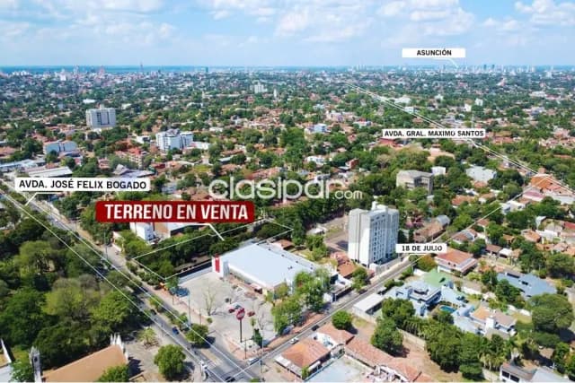 Terreno FM2 sobre Avda. Félix Bogado 1.380 m² Asunción 📌, foto 2