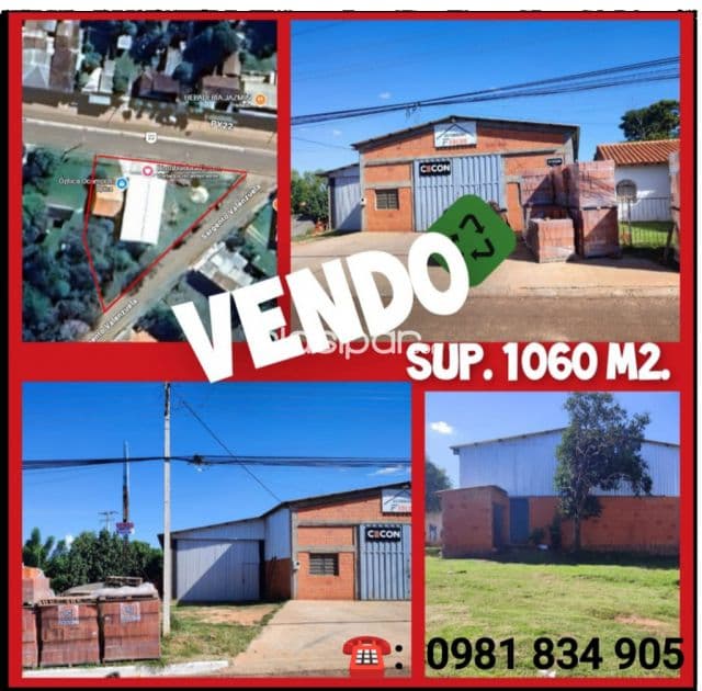 EN VENTA: Propiedad en Itacurubí (Casa + Tinglado) - IDEAL PARA NEGOCIO + VIVIENDA