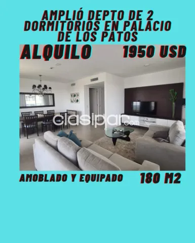 departamento amoblado de 2 dormitorios en palacio de los patos — foto 4