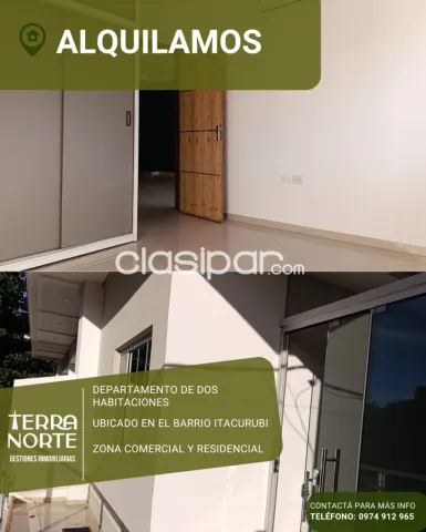Departamento de dos habitaciones en alquiler — foto 2