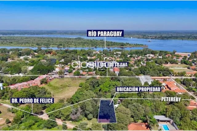 Oportunidad unica terreno 480 m2 ita enramada-asuncion a 500 mtrs de peron, foto 2