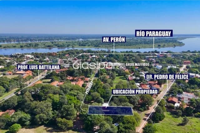 Oportunidad unica terreno 480 m2 ita enramada-asuncion a 500 mtrs de peron, foto 3