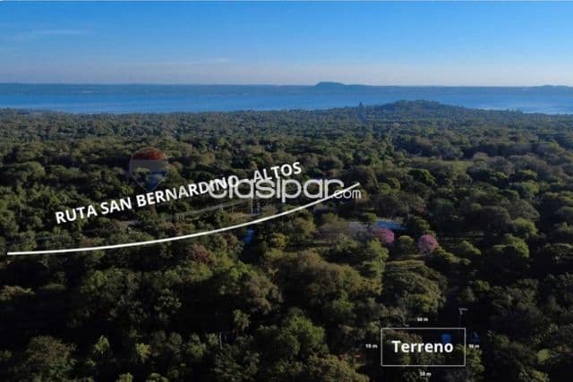 Terreno en esquina 950 m2 San Bernardino a 200 mtrs de la ruta san ber altos