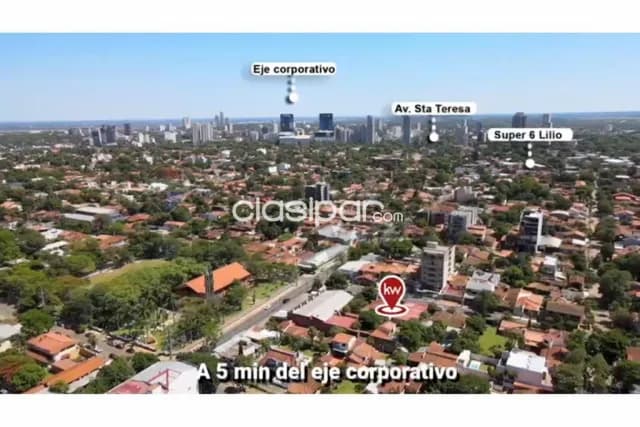 Amplio terreno 1.536 m2 bo.sa cristobal-asuncion c/36 mtrs de frente s/moises berton — foto 5