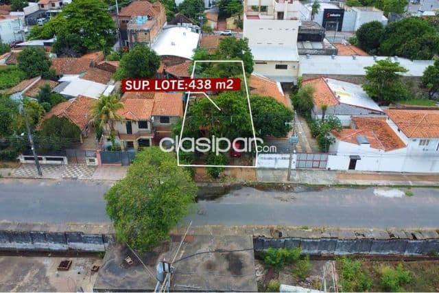 TERRENO 438 M2- ASUNCION, cerca Av. Sta. Teresa y Madame Lynch