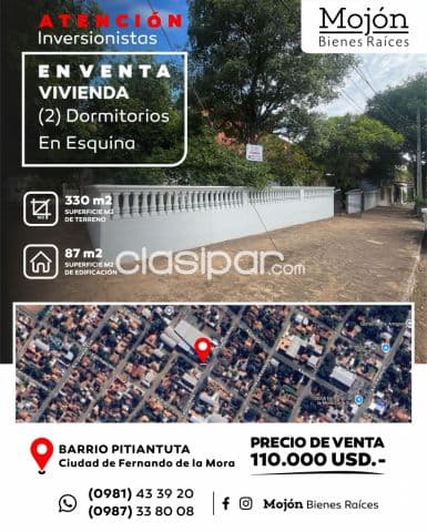 En venta casa en el barrio pitiantuta de la ciudad de Fernando de la Mora (zona sur), foto 1