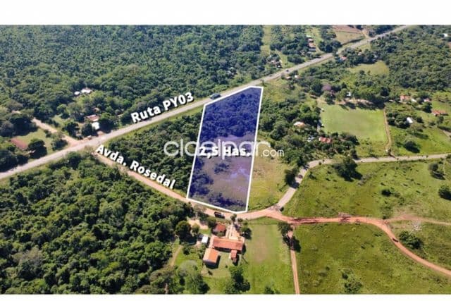Terreno de 2.5 hectareas en arroyos t esteros — foto principal