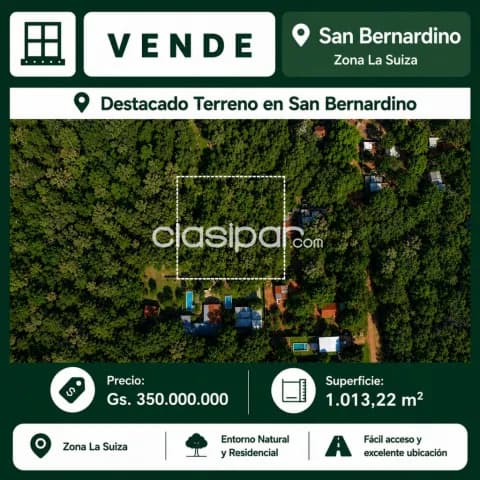 Hermoso Terreno en altura a metros de la Ruta San Bernardino - Altos — foto 2