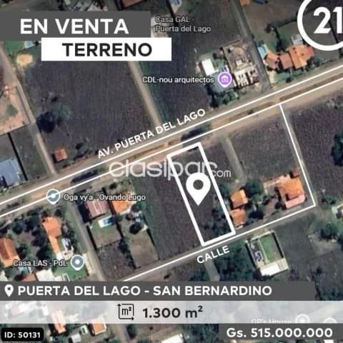 Terreno Premium de 1.300 m² en San Bernardino, foto 3