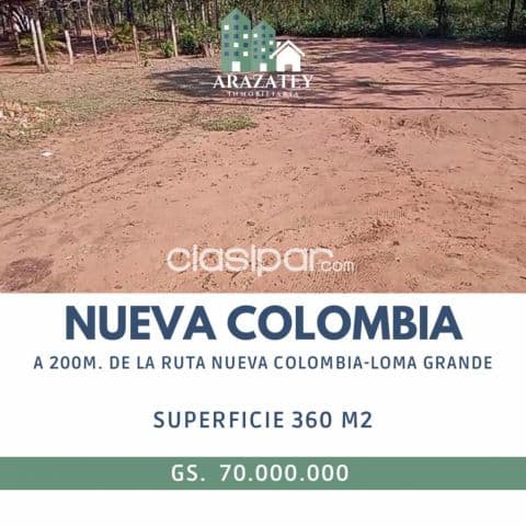 🌿 ¡Un terreno, mil posibilidades! 📍 TERRENO EN VENTA — NUEVA COLOMBIA