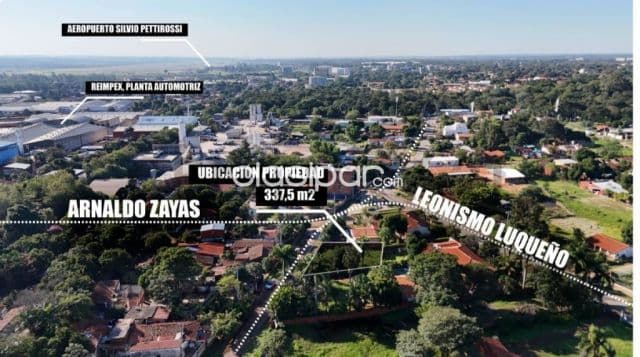 Terreno en Luque a metros de la ruta elizardo aquino