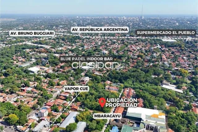Terreno de 2.264 m2 a metros de cacique lambare — foto 5