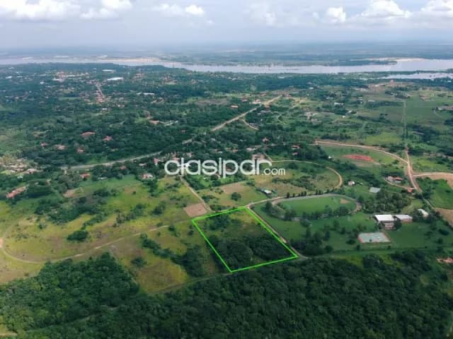 En venta terreno en Mariano Roque Alonso barrio cerrado surubi´i (id1968) — foto 2