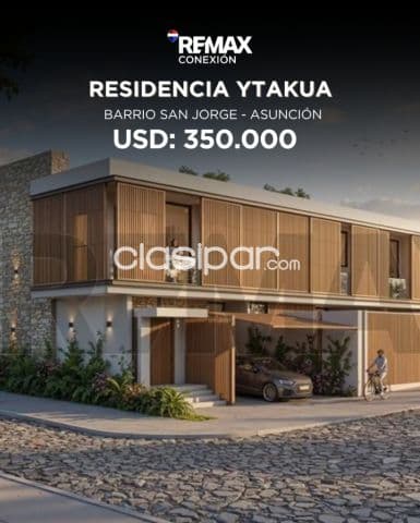 Moderna casa pareada residencial - b. San jorge