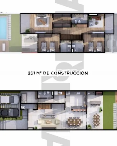 Moderna casa pareada residencial - b. San jorge, foto 3