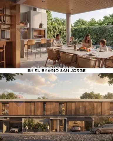 Moderna casa pareada residencial - b. San jorge, foto 4