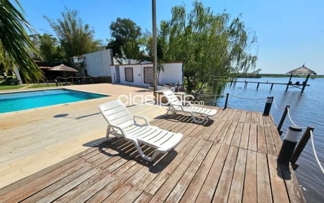 Casa en sanber al borde del lago con piscina y fogon — foto 4