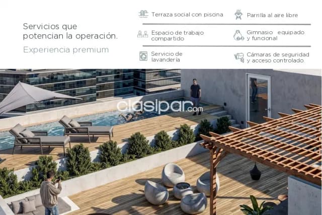 monoambientes de 32 m2 en Torre Génova — foto 5
