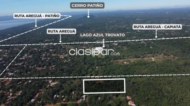 9 lotes contiguos en venta en aregua bo. Las Mercedes, foto 4