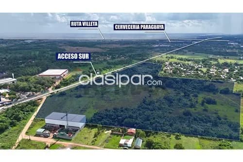Terreno de 9,6 ha sobre acceso sur – ypané — foto 2