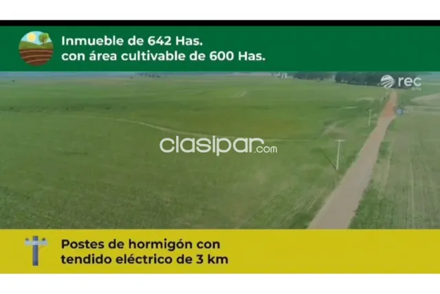 En cazapa propiedad agrícola de 642 has, foto 3