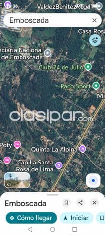 🌳🌴🌲 Tellez Grange Vende terreno de:20x90 en Emboscada kl:42, sobre Asfalto, foto 1