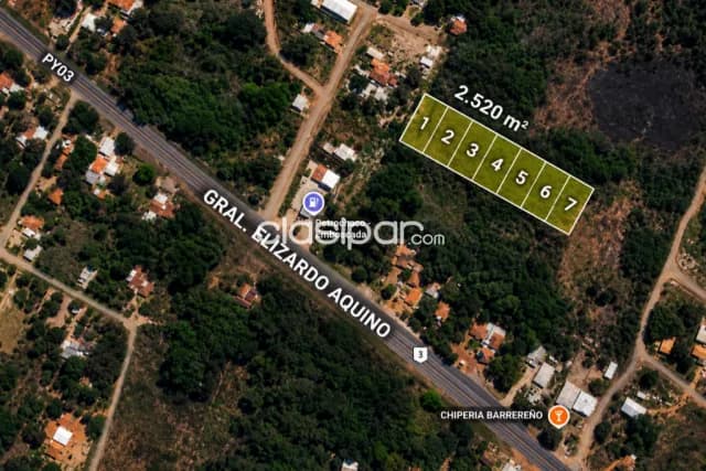 7 terrenos juntos en emboscada (2.520 m2), foto 4