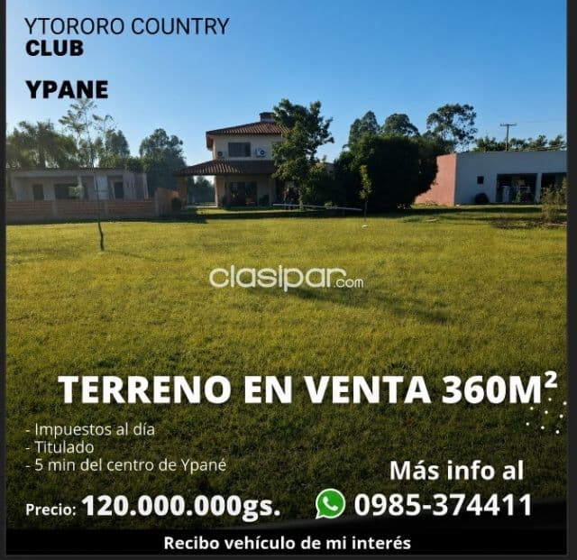 Construye el Hogar de tus sueños en Ytororo Cauntry Club!