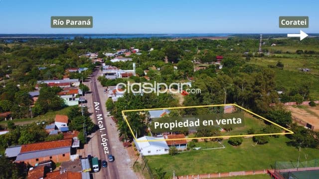 Terrenos/posada/hosteria - ayolas, misiones